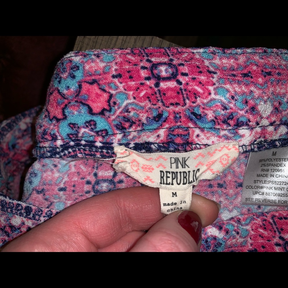 Pink Republic Multi Color Skort - Picture 4 of 4